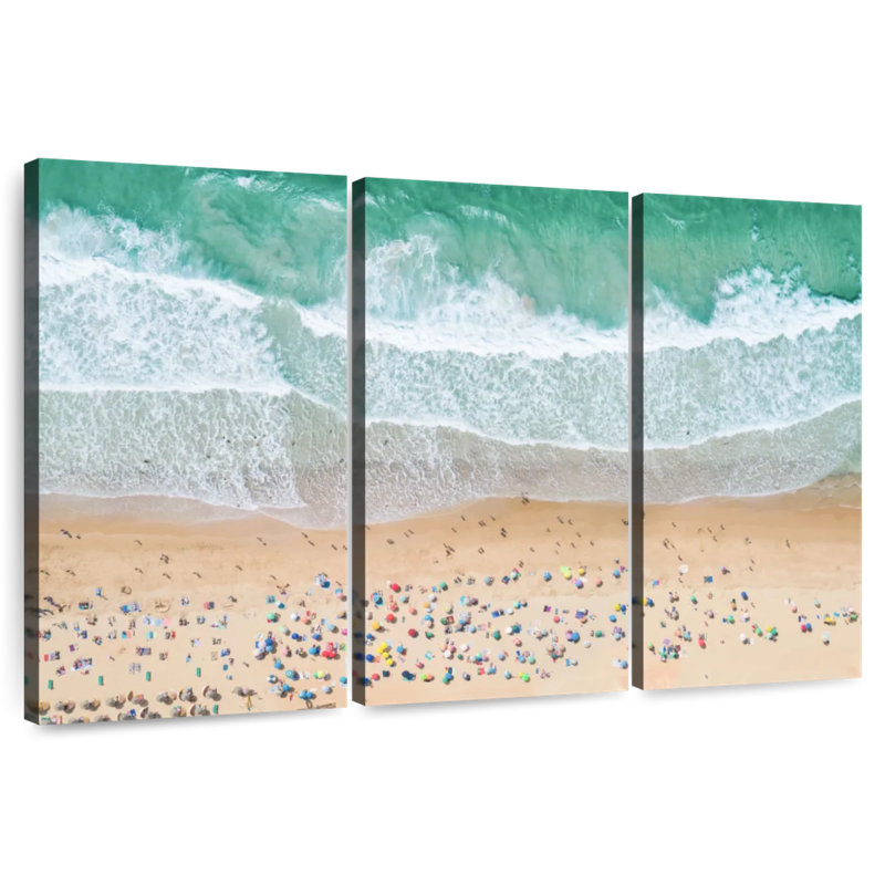 Plage aérienne Gillard, H 48 po x l 74 po