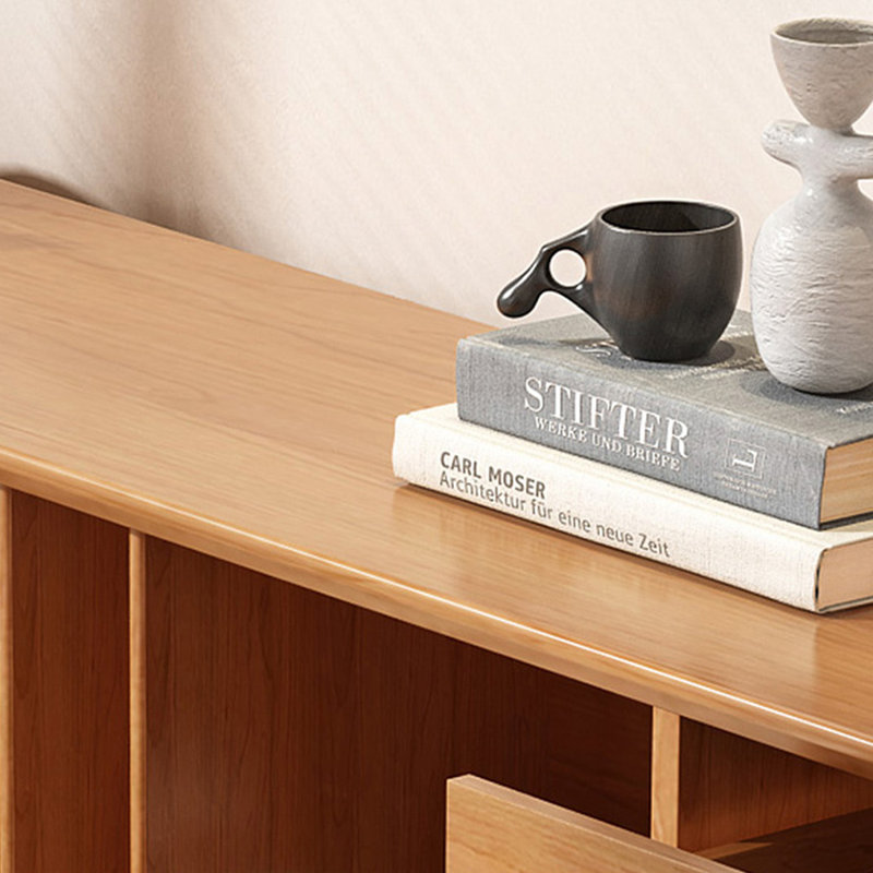 78.74" Solid Wood Bookcase | EliteFurnishings