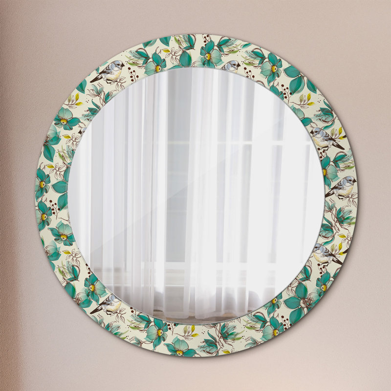 Huldar Glass Flat Wall Mirror