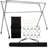 Foldable Clothes Drying Rack With Wheels - 95", 20 Clips Included