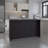 Kitchen Island Two Cabinets, Three Open Shelves