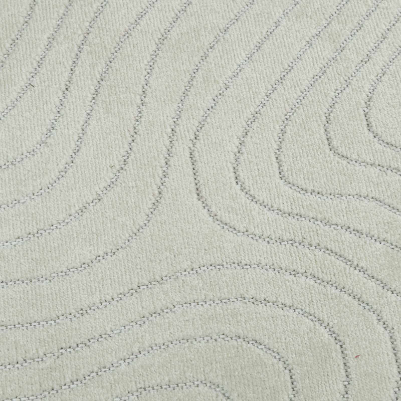 Modern Indoor and Outdoor Rug, Green, Rectangle 80 x 150 cm