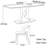 French-style dining table for home use