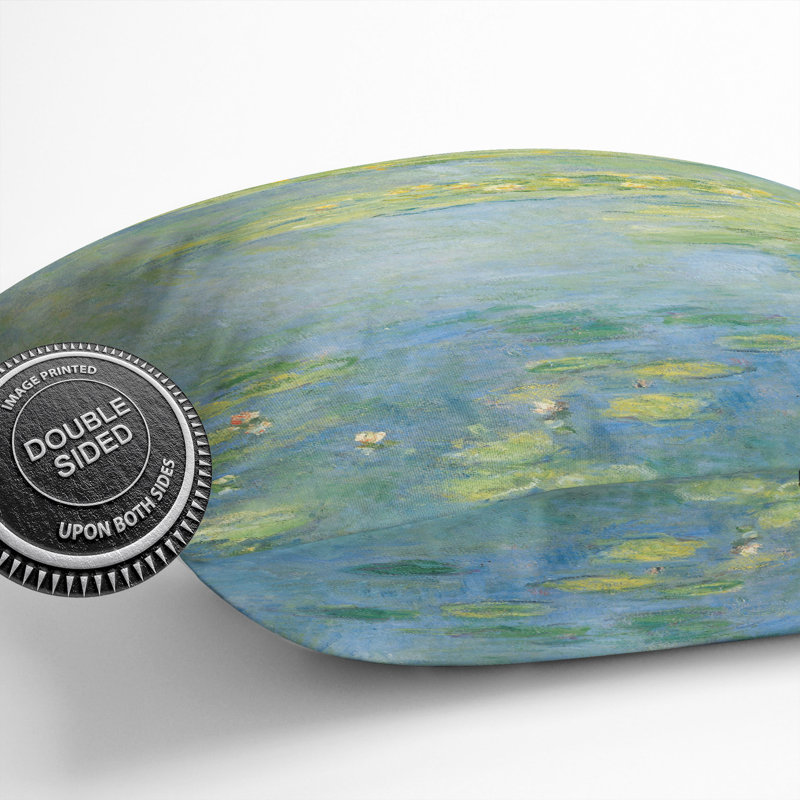 Water Lilies Lily Pond Vol.28 Scatter Cushion, 55cm H x 55cm W x 20cm D