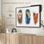 Éléments de décoration «Feather Patterns Splatter Canvas Print»-101459703