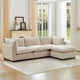 106.38” W Oversized 4-Seater Modular Sofa,L Shape