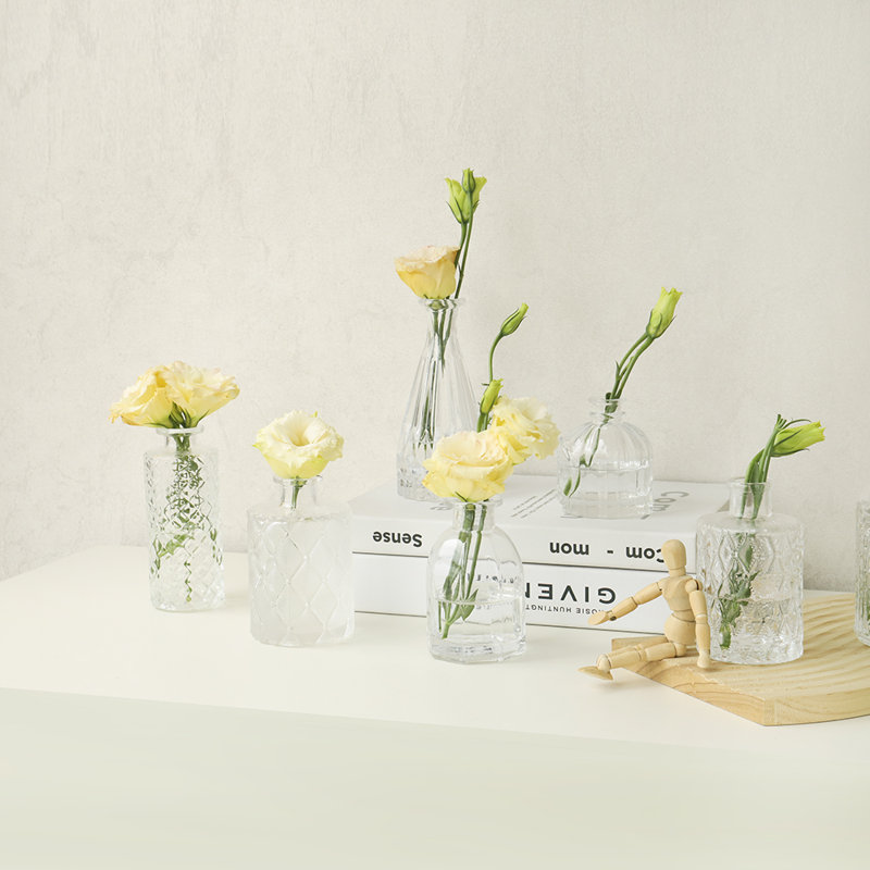Adelfa Glass Decorative Bottle