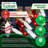 Tupkee Christmas Uniquely LED Twinkle Lights - Matches Incandescent Exactly - 20 Of 100 Lights Twinkling - 100 Red & White Candy Cane Bulbs - 24.75 Feet, Christmas Tree Sparkling Lights String Indoor Outdoor-118614193