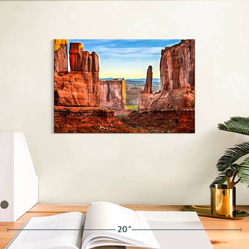 Alvord Red Rock Canyon, Nevada, H 8 po x l 12 po