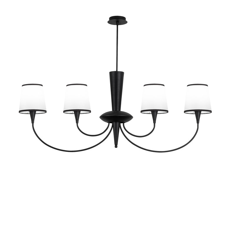 Feledy 4 - Light Waggon Wheel Chandelier