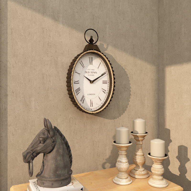 Mauney Rope Wall Clock