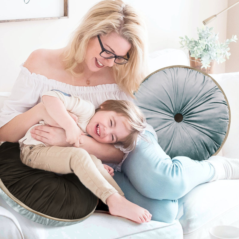 Circular Cushion, Coffee