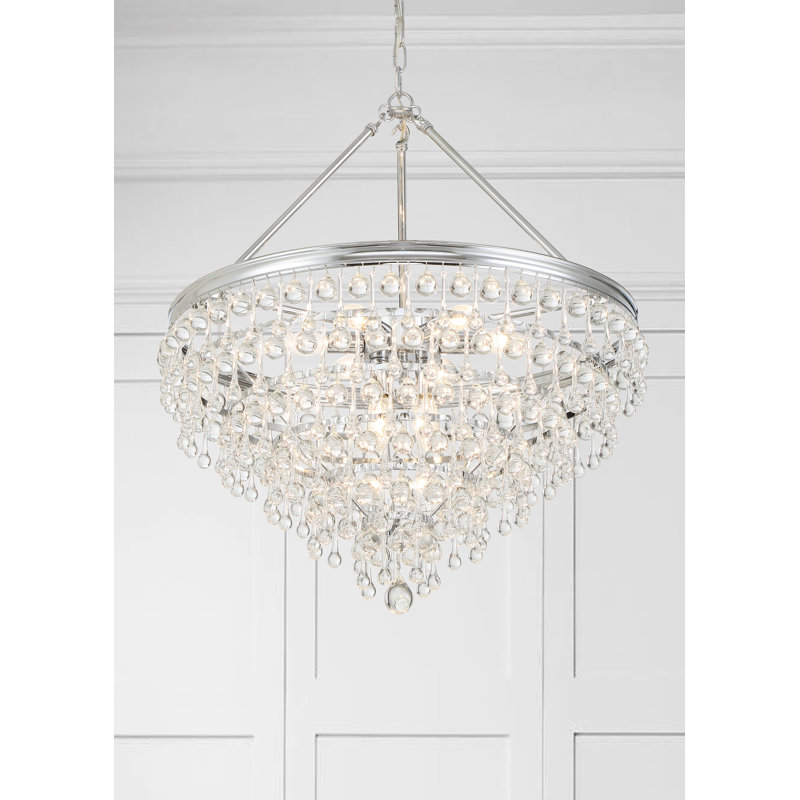 Freddy 8 - Light Dimmable Tiered Chandelier