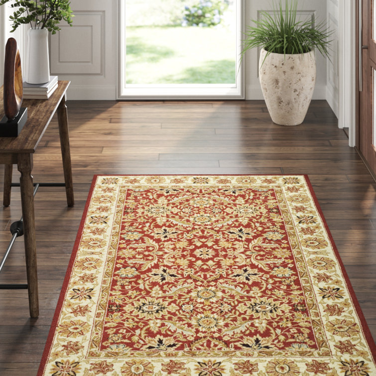 Caleb Hand Hooked Wool Pile Oriental Rug