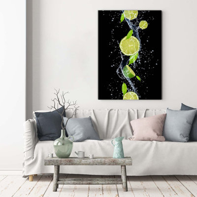 Limes - Wrapped Canvas Print