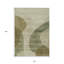 Tapis intérieur lavable abstrait 10 pi x 14 pi chocolat
