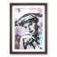 Joan Collins in Abstract - Framed Print-55767428-55767431