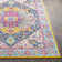 Tapis rose / jaune Adeliza