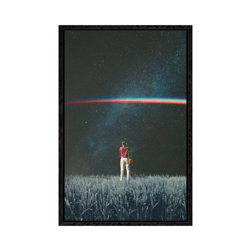 Saw The Light by Frank Moth - Print on Canvas, 66.04cm H x 45.72cm W x 3.81cm D, Black Framed