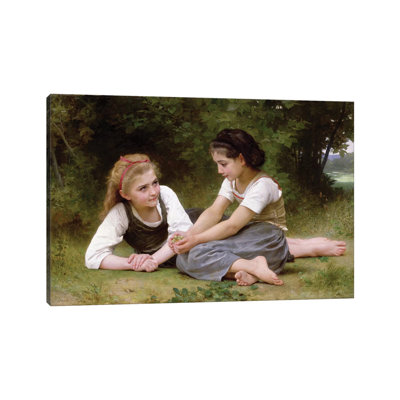 The Nut Gatherers, 1882 by William-Adolphe Bouguereau - Wrapped Canvas Print