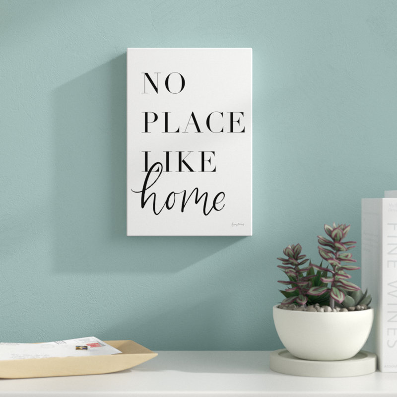 Simple Words VIII by Becky Thorns - No Frame Print on Canvas, 30cm H x 20cm W x 3.8cm D