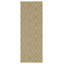 Terre en jute / blanc 5 pi. 3 po X 7 pi 3 po Tapis intérieur / extérieur-1415987343