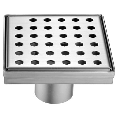 Thames River Series Stainless Steel Square Linear Floor Shower Drain