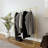 Elegant Gold Wardrobe, 59.1 x 63.0 x 13.4 inches | 100% Melamine Coated Particle Board, Thickness: 0.7 inches | Electrostatic Powder Coated Metal Legs | Stylish Storage Solution for Modern Bedrooms and Living Spaces