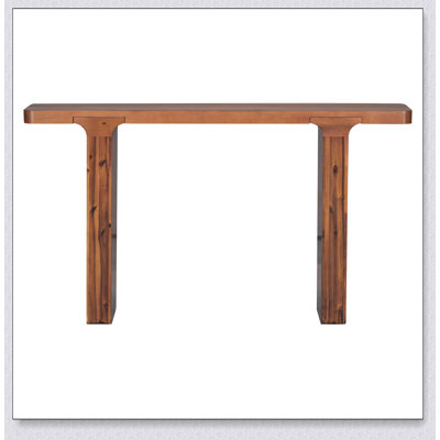 Elegant Acacia Veneer Entryway Table, Perfect For Display And Storage In Entryways, Hallways, And Living Rooms