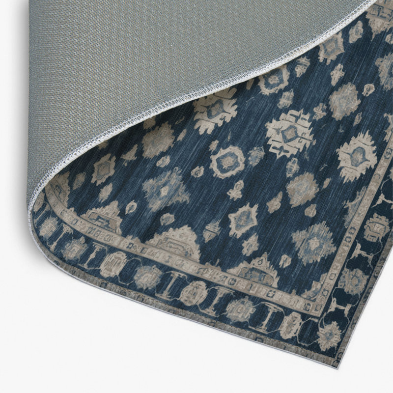 Tapis gris intérieur et extérieur surteint, Rectangle 4pi x 6 pi