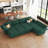 Nairoby Corduroy Large L Shaped Sofa Modular Sectional Sofa Storage Couch Convertible Soft Cushioned Sofa Bed Sleeper For Livingroom-536384676