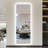 Full Length Mirror Lighted Vanity Body Mirror Led Mirror Wall-Mounted Mirror Big Size Rounded Corners, Bedroom,Living Room