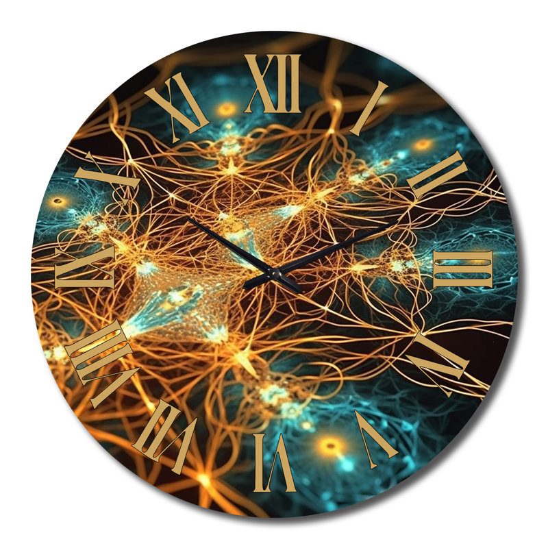 Horloge murale en métal, Grand
