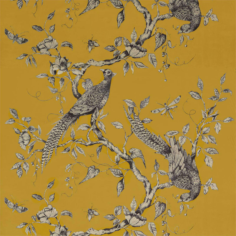 Darnley Toile Velvet Fabric