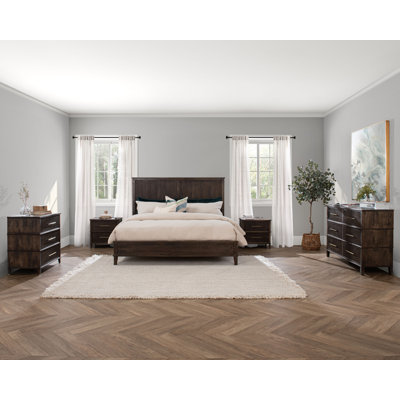 Westlake 5 Piece Solid Wood Bedroom Set