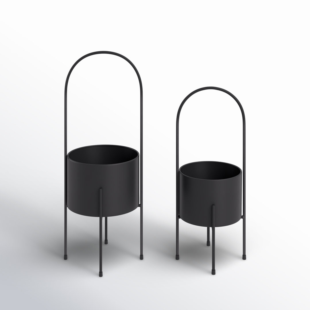 Asella Metal Pot Planter Joss & Main 