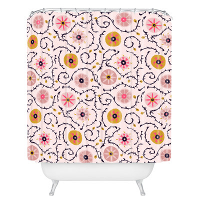 Rideau de douche simple holli zollinger suzani
