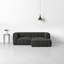 Bowry 2 - Piece Modular Upholstered Chaise L-Sectional-1900617187