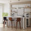 Vienna Mid-century Modern Swivel Counter or Bar Height Bar Stool in Faux Leather and Wood-1354630209-1354630215-1354630218