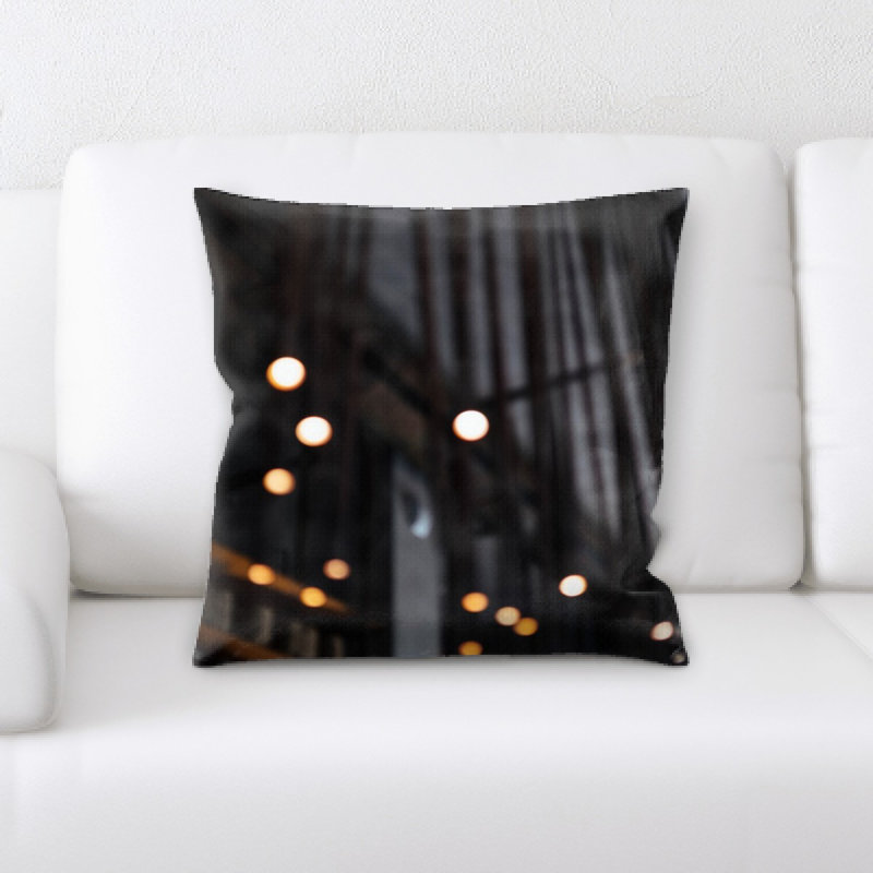 Coussin décoratif flou