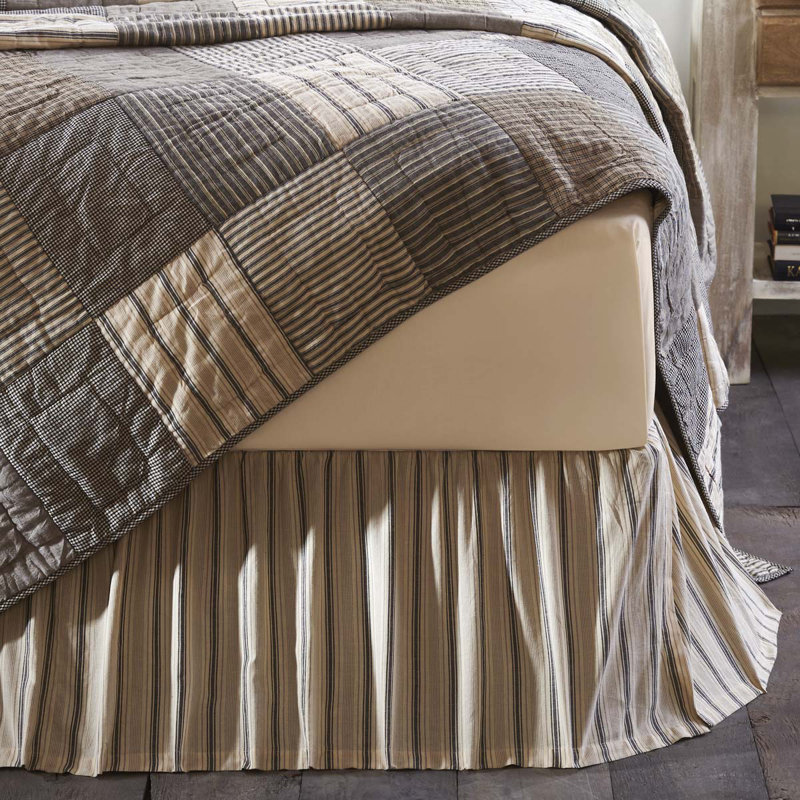Sawyer Mill Ruffled Bed Skirt, Queen