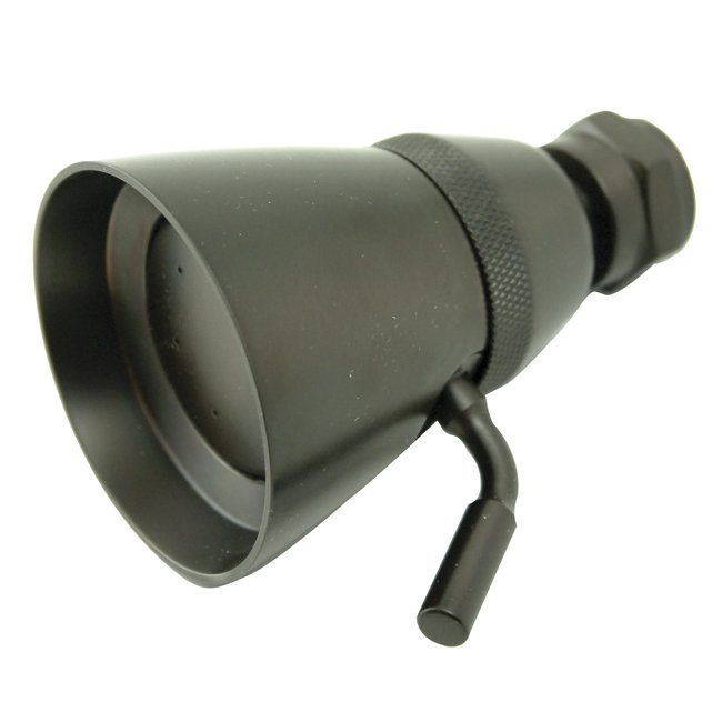 Kingston Brass Shower Scape 2-1/4-Inch Round Jet Spray Brass Shower Head, Oil Rubbed Bronze