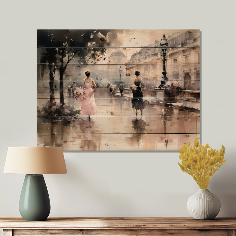 Panneaux de décoration murale Lydney Fashion Impressionist Elegance I - Fashion, H 24 po x l 32 po