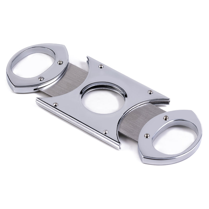 Accessoire pour fumer le coupe-cigare Johnston, Chrome/Argenté