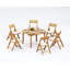 Surfliner Outdoor Teak Dining Set-381199085