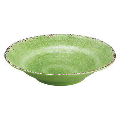 Thistletown Crackle Melamine Serving Bowl