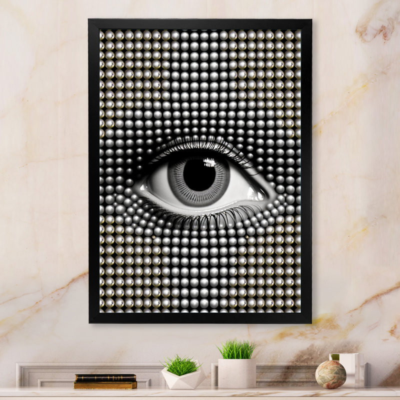Analeigh Monochrôme IV - reproduction sur toile, Cadre photo noir, L 12 po x H 20 po