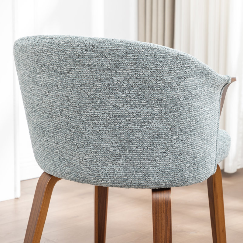 Milano Upholstered Dining Chair, Blue