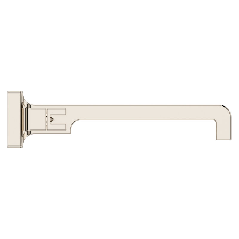 Verve 2-Handle 8 in. Widespread Wall Mount Bathroom Faucet without Handles with Ribbon Spout (Valve Not Included)