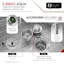 Évier de cuisine encastré à simple cuve en acier inoxydable de calibre 16 de 19 po x 18 po avec grille inférieure-131082550-131082549